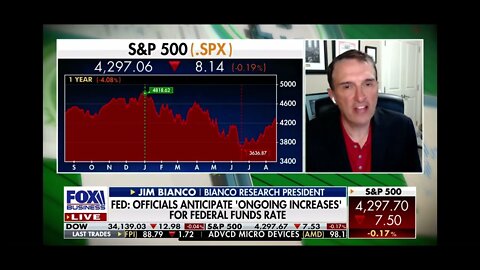Jim Bianco: Inflation will be sticky, the Fed will have to stay aggressive & Wall St won't like that