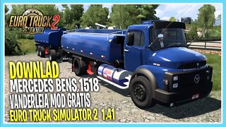 MOD GRÁTIS MERCEDES BENS 1518 VANDERLEIA Euro Truck Simulator 2 1.41