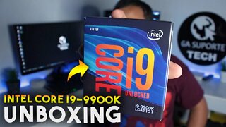 Intel Core i9-9900K - Unboxing + Instalação + Teste de Desempenho