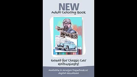 Jason’s Unusual Rides Adult coloring book!