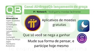 Pi Network - Cheatmoon e Sweatcoin - Te pergunto por que não fazer? Se se cada uma possui Blockchain