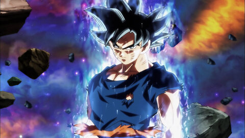 Dragon Ball Super ||Goku turns Ultra Instinct || Beerus 'here it comes' English Dub Clip
