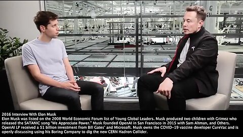 Elon Musk | Open AI | "We Must Have Democratization of AI Technology & Make It Widely Available. That's the Reason You (Sam Altman), Me (Elon Musk) And the Rest of the Team (Gates Invested $1 Billion Into Open AI) Created OpenAI."