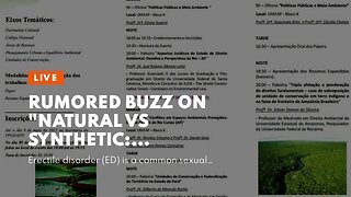 Rumored Buzz on "Natural vs Synthetic: Comparing the Ingredients of VigRX Plus and Viagra"