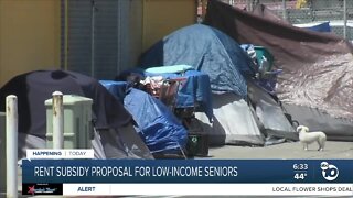 Proposal aimed at helping low-income seniors avoid homelessness