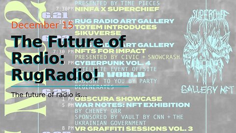 The Future of Radio: RugRadio!