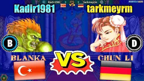 Street Fighter II': Champion Edition (Kadir1981 Vs. tarkmeyrm) [Turkey Vs. Germany]
