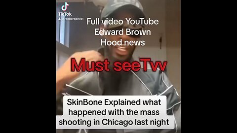 Full version YouTube🔥‼️Edward brown Hood news‼️