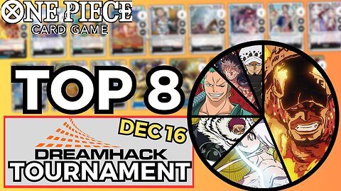 Dreamhack Atlanta Top 8 Decklists | One Piece Card Game
