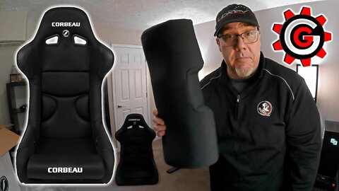 Corbeau FX1 Wide Racing Seat Unboxing and Comfort Test - Will Le Fat A$$ Fit?