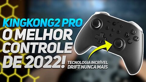 O MELHOR controle de 2022 | GuliKit KingKong 2 Pro Controller | PC/Nintendo Switch/Android/IOS