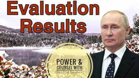 Putin = Political, Mental & Spiritual Evaluation by Pastor Sammy Salazar