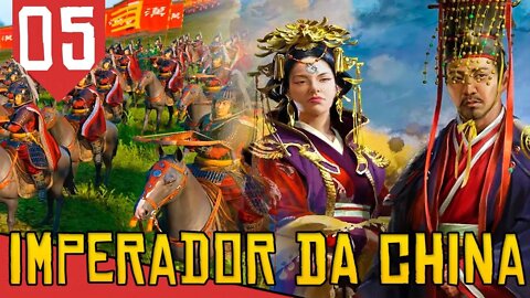 METRALHADORAS Imperiais - Total War Three Kingdoms Liu Hong #05 [Série Gameplay Português PT-BR]