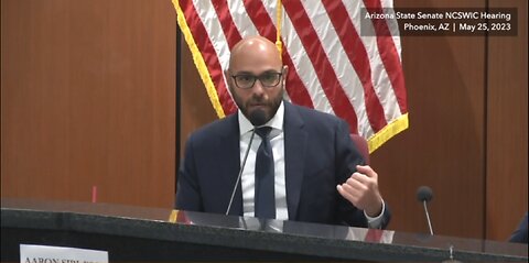 Lawyer Aaron Siri Giving EPIC Fact-based Covid Vaccine Testimony in Arizona Senate - 05/25/2023