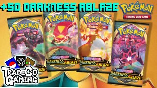 50+ Darkness Ablaze Packs! Can I pull Charizard VMAX? PTCGO #7