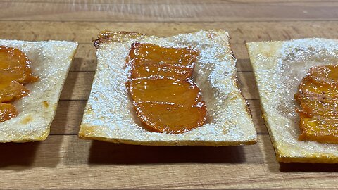 Grain Free Persimmon Honey Tarts