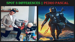 Spot the difference | Pedro Pascal