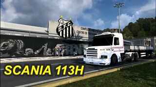 São José Dos Campos x Santos / SCANIA 113H DE SERRA ABAIXO / ETS2 RBR (1.45) Euro Truck Simulator 2