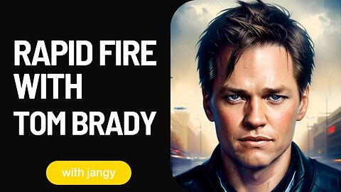 Tom Brady's Explosive Rapid Fire Interview!