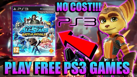 Play PS3 Games For Free 2023!!! Like Playstation All Star Battle Royale & More..