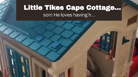 Little Tikes Cape Cottage Playhouse - Blue