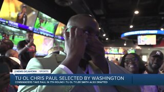 TU's Chris Paul emotional getting call from Washington
