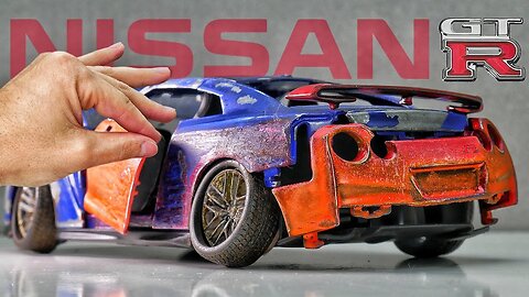 Restoration & Tuning Nissan GTR (R35) - Super realistic restore SportCar