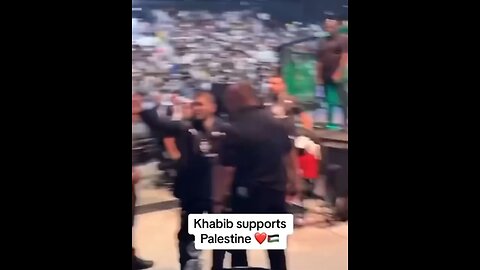 Khabib Supports ❤️Palestine #freepalestine #palestine #palestina #gaza #khabib #khabib_nurmagomedov