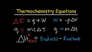 Thermochemistry Equations & Formulas - Lecture Review & Practice Problems