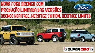 Ford Bronco Heritage, Heritage Edition, Heritage Limited #CANALSUPERGIRO