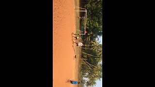 Englishman plays football in Goa