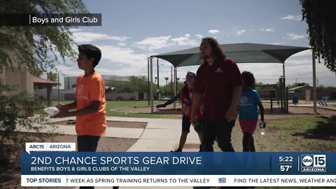 Few days left to donate 2nd chance sports gear drive