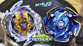 RAGE LONGINUS .Ds' 3A vs NAKED SPRIGGAN .Pr.Om TEN - Beyblade Burst ベイブレードバースト