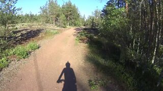 Cycling on gravel 21.6.2020