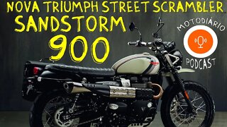 NOVA TRIUMPH STREET SCRAMBLER SANDSTORM