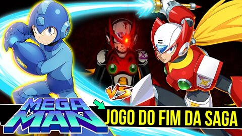 JOGO do FIM do MEGAMAN | Mega Man Project ZERO #shorts