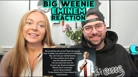 Eminem - Big Weenie | REACTION / BREAKDOWN ! (ENCORE) Real & Unedited