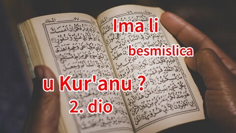 Ima li besmislica u Kur'anu? (učenje Kur'ana za djecu i starije, 2. dio) | Pax Vobiscum