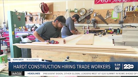 Hardt Construction Services looking to hire and train trade workers