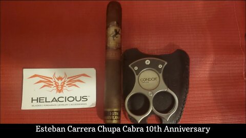 Esteban Carrera Chupa Cabra 10th Anniversary cigar review