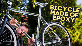 Transparent bicycle