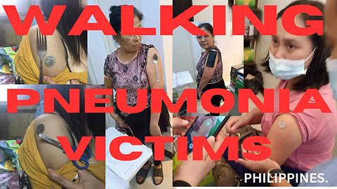 WALKING PNEUMONIA VICTIMS PHILIPPINES - July 6, 2021 - MONDAY
