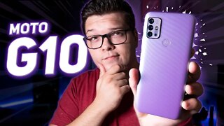 CHEGOU! MOTO G10 - O mais BARATO da NOVA LINHA DA MOTOROLA! SERA QUE É BOM? Unboxing e Impressões!