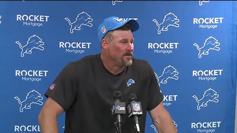 Dan Campbell, Jared Goff react to Lions' 38-35 loss to Eagles in season opener