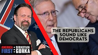 The Republicans sound like Democrats. John Solomon with Sebastian Gorka on AMERICA First