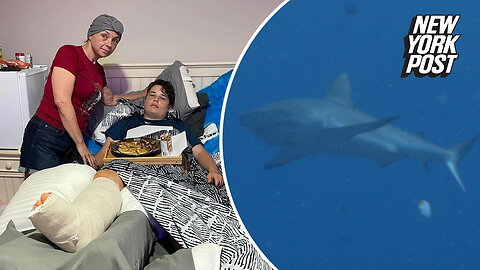 Teen recalls almost losing leg in shark attack on NC beach