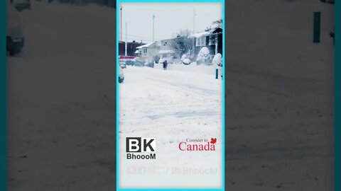 Heavy Snowfall in Canada #4