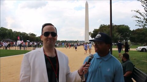 Mersh Interviews Unique Liberal Dude At Juggalo and MOAR Rally 2017