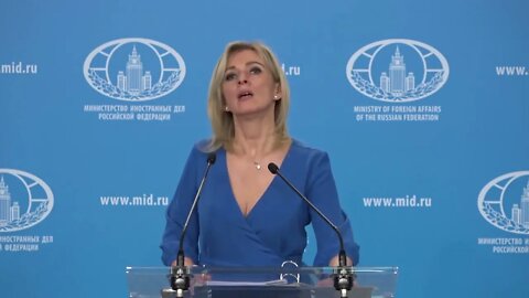 Russian MFA Spokeswoman Maria Zakharova On The Planned Exchange Of Prisoners Of W 04/06/2022