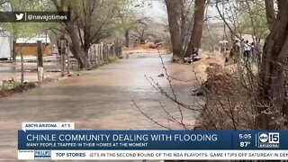 Cleanup continues in Chinle after devastating flood